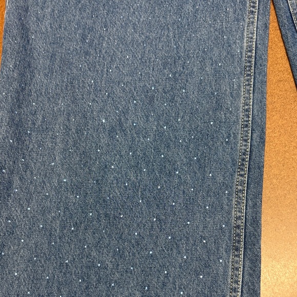 Stylish Blue Wide Leg Jeans for Women - Picture 14 of 16